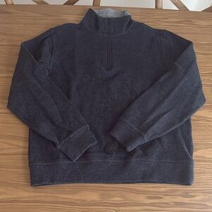 Tailorbyrd‎ Half Zip Sweater - Size Medium - Gray Preppy Casual